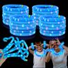 12-24 PCS Blue Glow Sticks for Kids,Light Up Pop Tubes Party Favors for Toddlers,Goodie Bag Stuffer Fillers,Birthday Easter Mardi Gras Parade Throws Non Candy Treats Prizes Toys Gifts for Boys Girls view 1