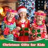 12-24 PCS Red Glow Sticks Party Favors for Kids, LED Light Up Necklaces Bracelets Accessories for Toddlers, Glow Birthday Easter Mardi Gras Parade Throws Party Supplies Decorations for Boys Girls view 2