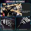 3D Metal Puzzles, Metal Puzzle Model Kits for Adults Wasp Mechanical, Steel 3D Puzzle Stainless Steel Ornaments for Adults DIY Gifts for Men Women Art Craft Gifts Toys(Blank Gold). view 4