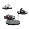3pcs acrylic stands for display rotating display stand for jewelry display sfor collectibles Action Figures Collection Organizer Holder Cosmetic Items Display Risers round view 4