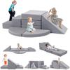 Tykacna 5pcs Foam Climbing Blocks for Toddlers 1-3, Safety First Baby Climbing Blocks Indoor,Soft Play Toys for Infant, Ideal Crawling and Exploration Play Set for Baby Gym/Toddler Playground view 1