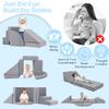 Tykacna 5pcs Foam Climbing Blocks for Toddlers 1-3, Safety First Baby Climbing Blocks Indoor,Soft Play Toys for Infant, Ideal Crawling and Exploration Play Set for Baby Gym/Toddler Playground view 3