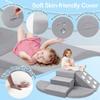 Tykacna 5pcs Foam Climbing Blocks for Toddlers 1-3, Safety First Baby Climbing Blocks Indoor,Soft Play Toys for Infant, Ideal Crawling and Exploration Play Set for Baby Gym/Toddler Playground view 4