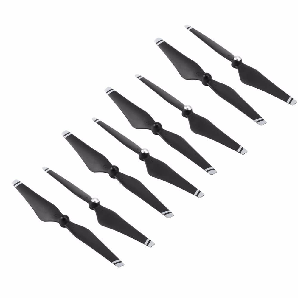 Generic 8PCS 9450 Propeller/Fit for Phantom 3 3A 3P 3S Replacement Blade Props for F450 F550 DIY Drone Self-Tightening Propellers (Color : Whit)