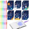 ZOIIWA 48Pcs Invisible Ink Pen with Space Book Notepads Party Favors Spy Pens for Kids 24 Spy Game Magic Pen Bulk with UV Light and 24 Mini Notebooks Outer Space Easter Birthday Valentines Day Gifts view 1