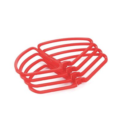 4pcs Propeller Guard/Fit for Phantom 4 Pro 4P 4A Advanced Drone Protector Quick Release Props Bumper Spare Part Protection Cover (Color : Red)