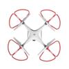 4pcs Propeller Guard/Fit for Phantom 4 Pro 4P 4A Advanced Drone Protector Quick Release Props Bumper Spare Part Protection Cover (Color : Red) view 3