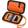 ALKOO Kids Toy Smartphone Case Compatible with Kikapabi/for Joozfee/for dancingcow/for Prysyedawn, Learning Toys Holder for Toddler Play Cell Phone, SD Card, Over 7 Years Age (Orange) view 1