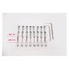 4 Pcs Motor Mount Base Protector Guard Cover Aluminum Reinforcement Plate Tools Compatible with Phantom 2 3 Drones (Color : Silver 4PCS) view 4