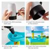 Water Play Table Pump for Kids and Toddlers, Portable Mini Water Pump Summer Outdoor Water Toys, Water Table Accessories view 4