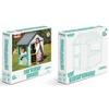 Dolu: My First House: White & Green - Playhouse, Indoor & Outdoor Toy, Cat & Dog Decal, Waterproof & Durable, Imaginative Play, Toddler Kids Age 2+ view 4