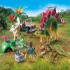 BRICKCOMPLETE Playmobil Dino Set: 71523 Research Camp with Dinos & 71524 T-Rex Trace Search view 3