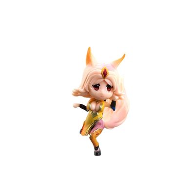 junweideyi The Figure from Popular Video Games WANGZHERONGYAO Cute Character Figurine for Miniature Figure Fairy Garden Home DIY Cake Decoration Set (Da ji)