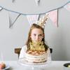 Rsstarxi 1 Pack First Communion Cake Topper Christian Baptism Religious God Bless Cross Cake Pick First Communion Cake Decorations for Baby Shower 1st Communion Party Decorations Gold view 3