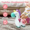 iPlay, iLearn Baby Unicorn Activity Cube, Infant Busy Cube Montessori Toy for 1 Year Old, Babies Carseat Plane Travel Toy, Toddler Sensory Development Learning Birthday Gift 6-9-12-18 Months 2 3 Years view 2