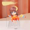 junweideyi The Figure from Popular Video Games WANGZHERONGYAO Cute Character Figurine for Miniature Figure Fairy Garden Home DIY Cake Decoration Set (Da qiao) view 2