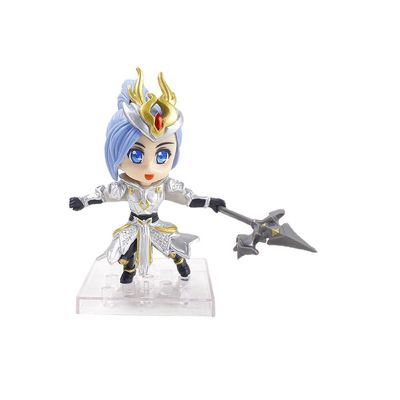 junweideyi The Figure from Popular Video Games WANGZHERONGYAO Cute Character Figurine for Miniature Figure Fairy Garden Home DIY Cake Decoration Set (Han Xin B)