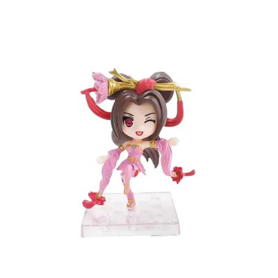junweideyi The Figure from Popular Video Games WANGZHERONGYAO Cute Character Figurine for Miniature Figure Fairy Garden Home DIY Cake Decoration Set (Diao chan)