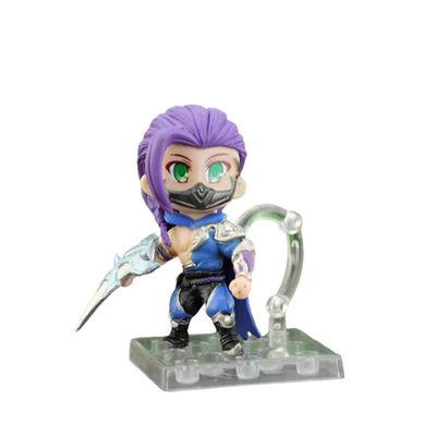 junweideyi The Figure from Popular Video Games WANGZHERONGYAO Cute Character Figurine for Miniature Figure Fairy Garden Home DIY Cake Decoration Set (Lanling Wang)