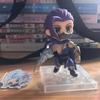 junweideyi The Figure from Popular Video Games WANGZHERONGYAO Cute Character Figurine for Miniature Figure Fairy Garden Home DIY Cake Decoration Set (Lanling Wang) view 3