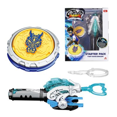 INFINITY NADO Battling Toys, Battle Set with Spinning Top & String Launcher, Metal Brust Gyro Kids Gifts for Boys and Girls Age 5+ (Dragon)