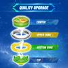 INFINITY NADO Battling Toys, Spinning Top and Sword Launcher Battle Set Toys for Kids, Battle Brust Sword Top Toys for 5 6 7 8 9 10 11 12 Year Old Boys, Lightning Leopard view 4