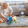 iPlay, iLearn Baby Elephant Activity Cube, Infant Busy Cube Montessori Toy for 1 Year Old, Babies Carseat Plane Travel Toy, Toddler Sensory Development Learning Birthday Gift 6-9-12-18 Months 2 3 Year view 2