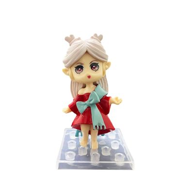 junweideyi The Figure from Popular Video Games WANGZHERONGYAO Cute Character Figurine for Miniature Figure Fairy Garden Home DIY Cake Decoration Set (Yao)
