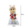 junweideyi The Figure from Popular Video Games WANGZHERONGYAO Cute Character Figurine for Miniature Figure Fairy Garden Home DIY Cake Decoration Set (Yao) view 2
