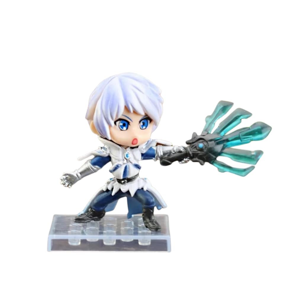 junweideyi The Figure from Popular Video Games WANGZHERONGYAO Cute Character Figurine for Miniature Figure Fairy Garden Home DIY Cake Decoration Set (Zhu geliang)