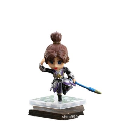 junweideyi The Figure from Popular Video Games WANGZHERONGYAO Cute Character Figurine for Miniature Figure Fairy Garden Home DIY Cake Decoration Set (Zhi zunbao)