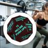 harayaa Exercise Dice Workout Dice Fitness Dice Plyometrics Dice PU Leather for Stretching Strength Cardio Suitable for Men Women Group Party, Green view 4