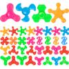 24 Pcs Mini Fidget Spinners Bulk,Fidget Spinner Toys for Kids Adults Teens,Return Gifts for Kids Birthday Party Favors,Goodie Bags Stuffers,Classroom Prizes,Back to School Gifts(24 view 1