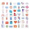 100 Pack Nurse Stickers, Medical Healthcare Doctor Party Favors Gift, Birthday Decorations Gifts view 3