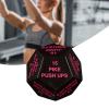 Aymzbd Workout Dice Bodyweight Sports Dice Stretching 4 Inches in Diameter Exercise Dice Fitness Challenge Dice for Beginners Home, Red view 4