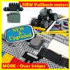 544PCS Technical Parts Pieces Sets, Engine Pullback Motor Kit, Beams Liftarm Frame Extra Replacement, Car Tire Wheel Axles Pin Connector Bricks Bulk view 2