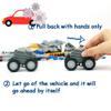 544PCS Technical Parts Pieces Sets, Engine Pullback Motor Kit, Beams Liftarm Frame Extra Replacement, Car Tire Wheel Axles Pin Connector Bricks Bulk view 4