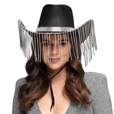 Boland - Cowboy Hat Showgirl Hat for Fancy Dress Costumes, Carnival, Theme Party and JGA