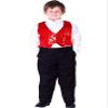 212 Main - Kids Red Sequined Vest, Medium - Multicolor, Medium Age 8 to 10 view 1