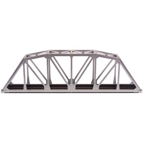 212 Main 18 in. Ho Code 83 Through Truss Bridge Kit - Silver