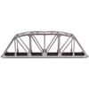212 Main 18 in. Ho Code 83 Through Truss Bridge Kit - Silver view 1