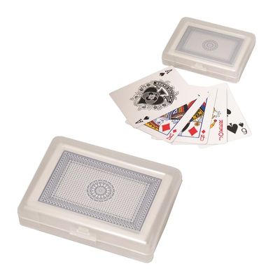 212 Main Aunte Up Playing Cards - Navy Blue Cards in a Translucent case