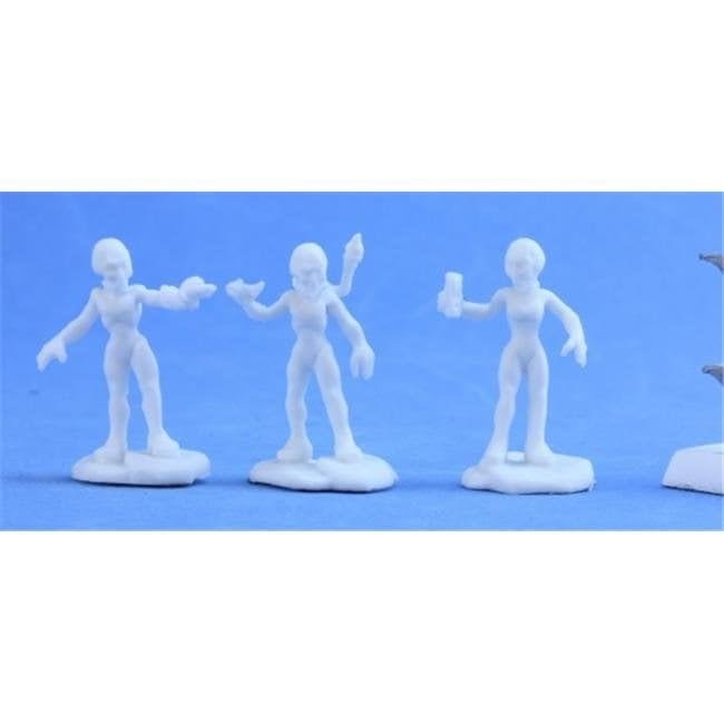 212 Main Bones Chronoscope Gray Alien Scientist Sprue Miniature Reaper