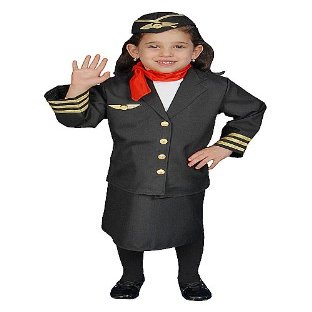 212 Main - Flight Attendant Set - Size Toddler T2 - Multicolor