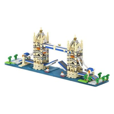 212 Main The Tower Bridge in London Micro Blocks Set