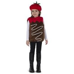 212 Main Chocolate Dipped Strawberry Costume - 6-12 Months, Green