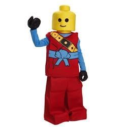 212 Main Toy Block Ninja Man Costume - Red, Toddler 4
