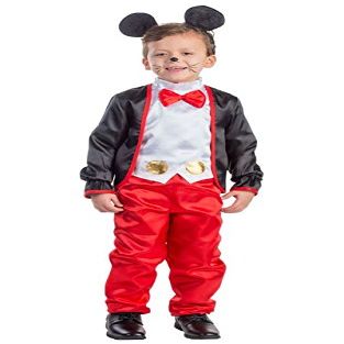 212 Main Charming Mr. Mouse Boys Costume, T4 Multicoloured