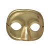 212 Main Half Domino Metallic Gold Mask view 1