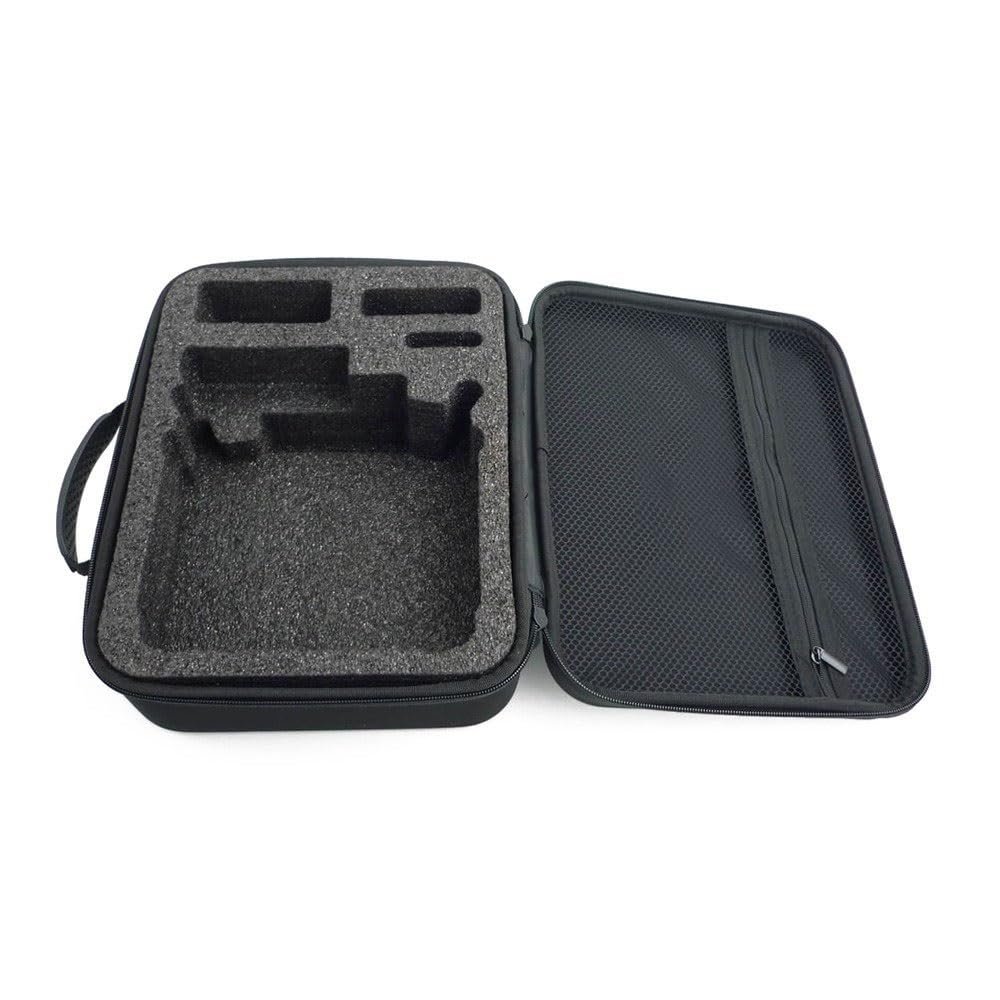 VERBANA for FrSky-X9DP/ X9DP SE/ X9DP2019 RC Transmitter Soft Zipper EVA Case Kit Replacement for FrSky-X9DP/ X9DP SE/ X9DP2019 Remote Controller Accessories Part, Black